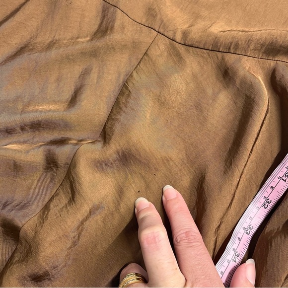 Flawed Vince XS dress pockets adjustable spaghetti strap lace style neckline - Picture 8 of 16